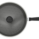 Sartén Imusa 30 Cm Alto Antiadherente Tapa Vidrio Talent Gris