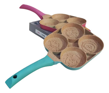Sarten 4 Puestos Figuras Animales Cocina Panques Hamburguesa Diseño 1