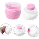 Esponja De Talco Para Bebé - Puff Suave Y Portátil Para Vera