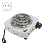 Mini Estufa Eléctrica Fogón Portátil Cocina 1 Puesto Blanco