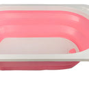 Bañera Para Bebé Plegable Rosa Bañera Plegable