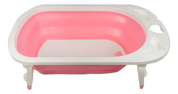 Bañera Para Bebé Plegable Rosa Bañera Plegable