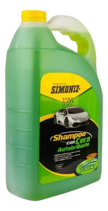 Shampoo Con Cera Autobrillante Galón Simoniz