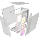 Gabinete Corsair 3500x Argb Mid-tower Atx Icue Link Blanco