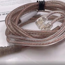 Cable Kz C Pin sin micrófono ni auriculares mod. Zsn Pro/ZS10 Pro, color dorado