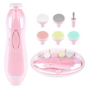 Cortaunas Para Bebe, Kit De Lima De Unas Electrico Seguro Pa