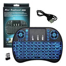 Mini Teclado Inalámbrico Smart, Retroiluminado, Recargable