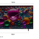 Televisor 60 LG Uhd Ai Ua7500 4k Smart Tv 2025 60ua7500psa