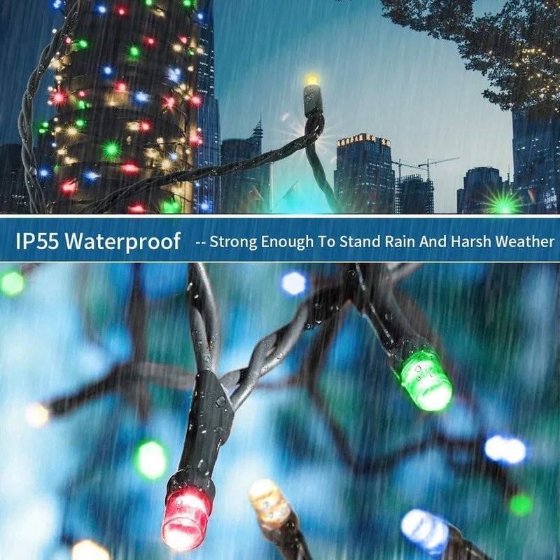 Luces Navidenas Led Brillantes 300 Luces 105 Pies