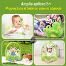 Sofá Almohada Asiento Cojin Silla Rana Aprender Sentar Portátil Felpa Suave Fácil Limpiar Seguro Cómodo Apoyo Perfecto Lindo Soporte Estable Mantener Postura Diseño Práctico Diversión Interactiva Bebé