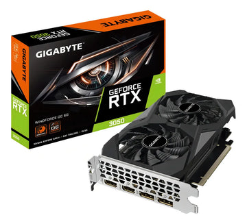 Placa De Video Gigabyte Rtx 3050 Windforce Oc 6gb Nvidia 3c