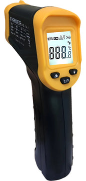 Termómetro digital láser industrial con temperatura de -50 a 500 °C
