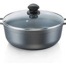 Sartén Caldero Imusa 30cms Aluminio Antiadherente 6.5 Litros Negro