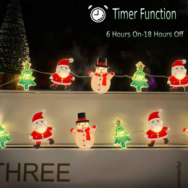 Luces Navidenas Led Con Control Remoto Y Alambre Flexible.