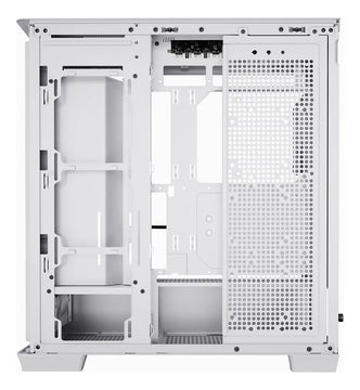 Chasis Gabinete Gamer Apnx C1 Blanco X4 Fan Argb