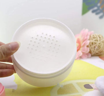 Polvo Suave Para Bebe, Rellenable Y Facil De Usar