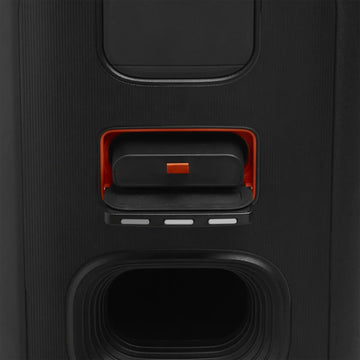 Parlante JBL PartyBox Stage 320 JBLPBSTAGE320AM portátil con bluetooth waterproof negra