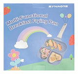 Sartén Para Huevos Fritos Forma De Corazón 3 Puestos Niños Beige