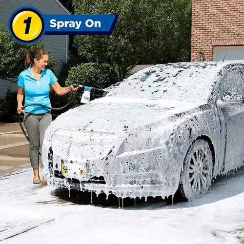 Pistola Espuma Lanza Agua Lavado Autos, Motos Pulverizador