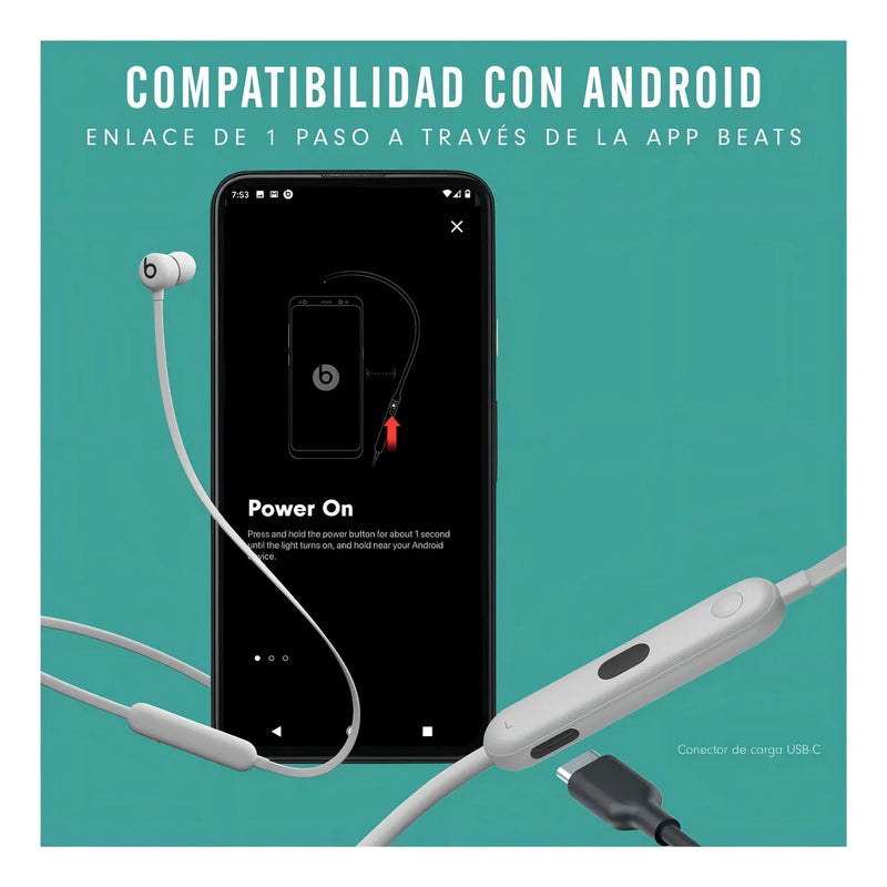 Audífonos Beats Flex - Gris ahumado