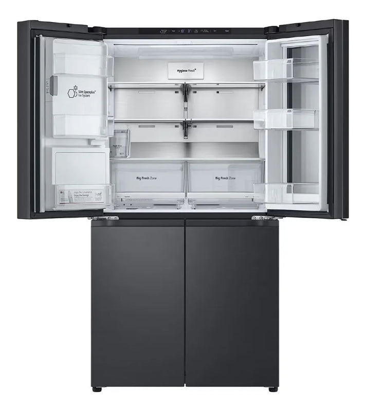 Nevecón LG French Door 642l Negro Instaview Uvnano Gm92sxv Negro
