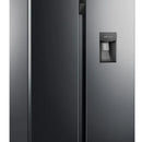 Nevecón Electrolux no frost side by side 528L inverter negroERSA53K3HVB
