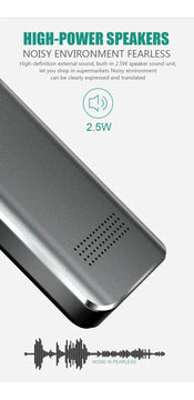 Traductor De Voz Instantáneo Sin Internet + 100 Idiomas Full Dorado Oscuro