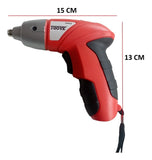 Destornillador Eléctrico Inalámbrico Cordless Screwdriver Naranja