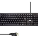 Teclado Alambrico Fc-530 Usb Español Qwerty Resistente Agua