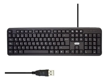 Teclado Alambrico Fc-530 Usb Español Qwerty Resistente Agua