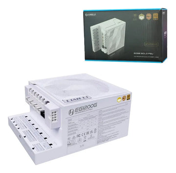 Fuente De Poder Lian Li 1200w Atx Edge Gold Blanco Modular