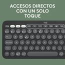 Logitech Combo Multi-dispositivo: Teclado K380s + Mouse M720 Mouse Negro Teclado Negro