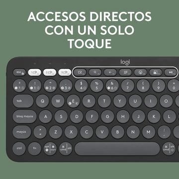 Logitech Combo Multi-dispositivo: Teclado K380s + Mouse M720 Mouse Negro Teclado Negro