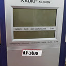Reloj Pared Kadio Digital Kd3810 Hora Fecha Alarma Termometr Color de la estructura Gris