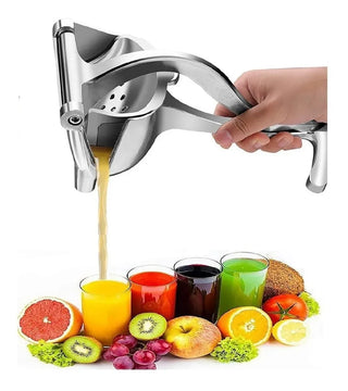 Exprimidor De Futas Manual Y Practico (limon, Naranjas, Etc) Gris
