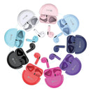 Fone de ouvido in-ear sem fio 1Hora In-Ear AUT119 AUT119 fucsia