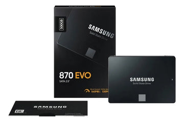 Disco sólido interno Samsung 870 EVO MZ-77E500 500GB negro