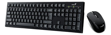 Kit Teclado Y Mouse Inalámbrico Usb 2.4ghz Genius Km-8101 Sp Color del mouse Negro Color del teclado Negro