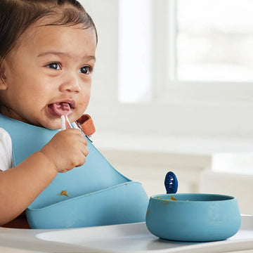 Tazones De Succión Para Bebés De Silicona Antideslizante