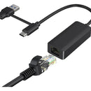 Tarjeta Red Usb 3.0 Tipo C Gigabit Pc Adaptador Red Externo