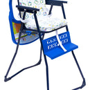 Silla Comedor Plegable Para Bebe Niña Y Niño Azul Comedor