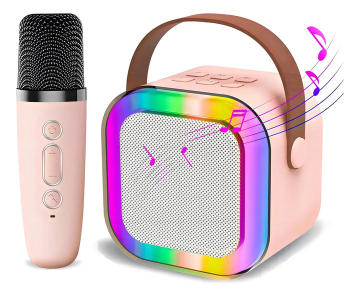 Altavoz Bluetooth de karaoke musical de 5 vatios con micrófono