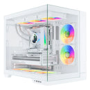 Sevenhero H602 Atx Funda Para Pc Con 5 Ventiladores Argb De