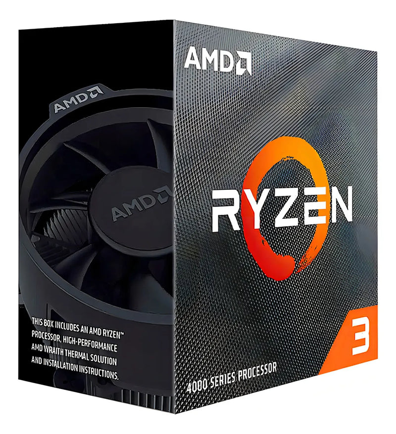 Procesador Gamer Amd Ryzen 3 4100 Am4 100-100000510box De 4 Core Y 4.0 Ghz De Frecuencia