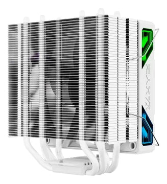 Cooler Cpu Xyz Thermax 4 White Vortex Argb Fan Pwm Control