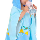 Gneliwm Toalla De Bao Con Capucha Para Nios, Poncho De Algod