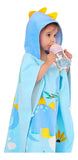 Gneliwm Toalla De Bao Con Capucha Para Nios, Poncho De Algod