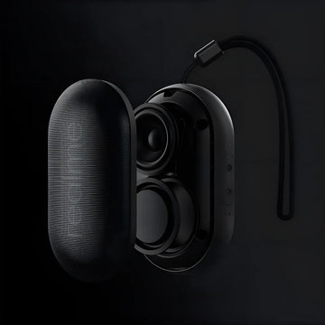 Bocina Mini Realme Bolcillo Bluetooth Speaker Portatil Color Negro