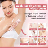 Maquina De Afeitar Inalambrica Mujeres Rasuradora Mujer Piel Rosa