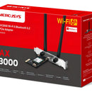 Adaptador de doble banda Mercusys Ma80xe Ax3000 Pcie Wi-Fi 6